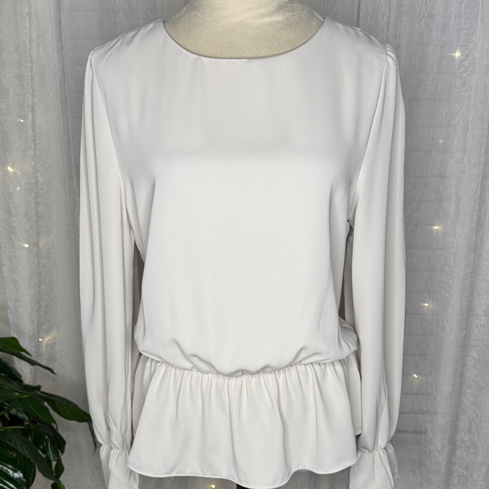 Zenana Elegant Cream Blouse